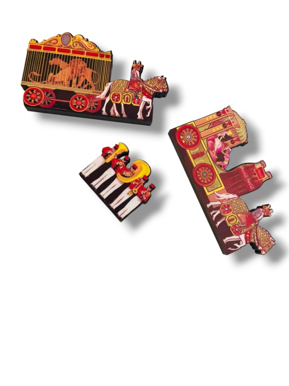 Shelia’s Coca-Cola Circus Collectibles Set of 3